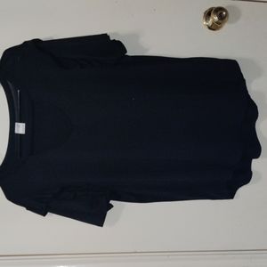 Plus size keyhole blouse